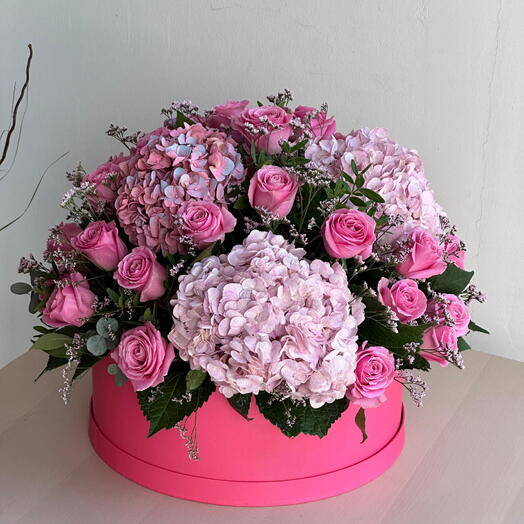 Hydrangea and Rose Box