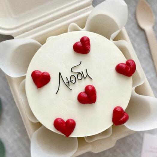 Бенто торт люби