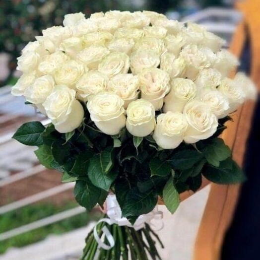 White rose 51 pcs