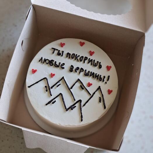 Бенто торт ты покоришь вершины