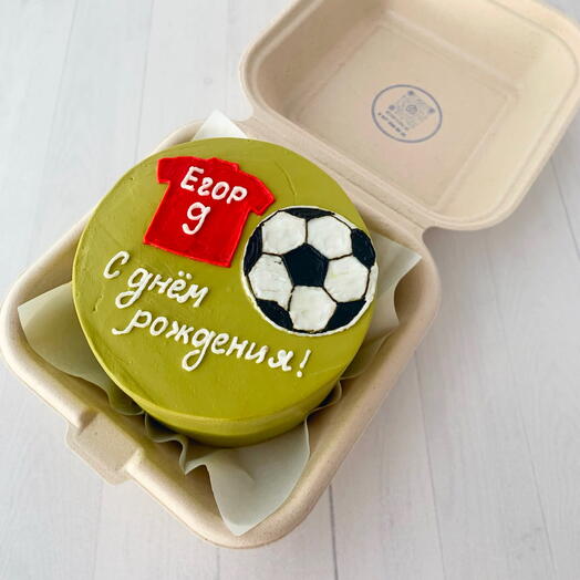 Бенто торт для футболиста