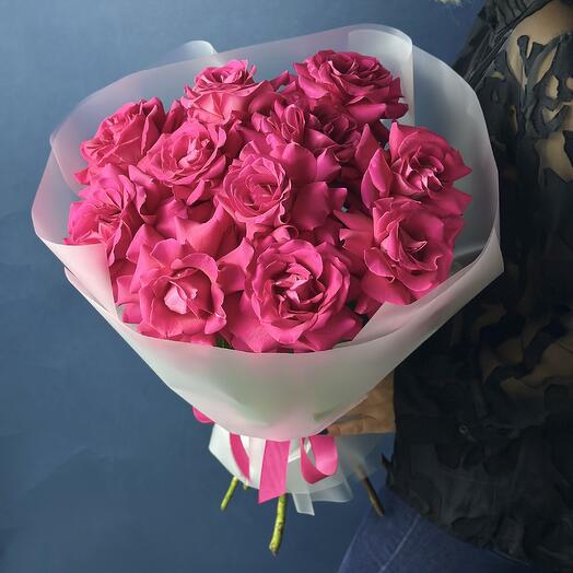 Ramo de rosas francesas "Mi pasión brillante"