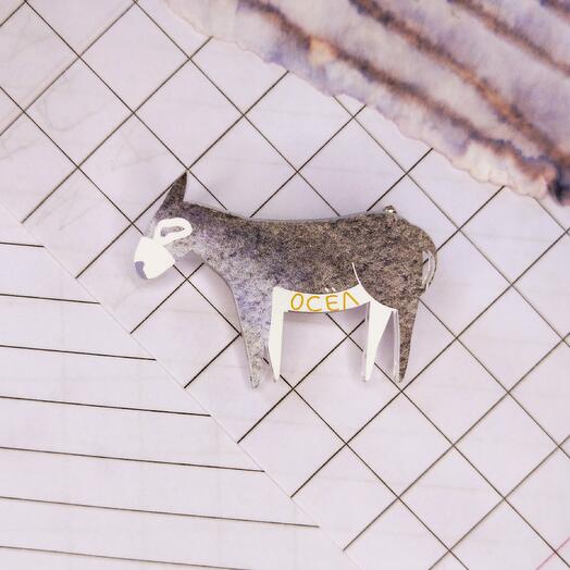 Брош "Магарац"