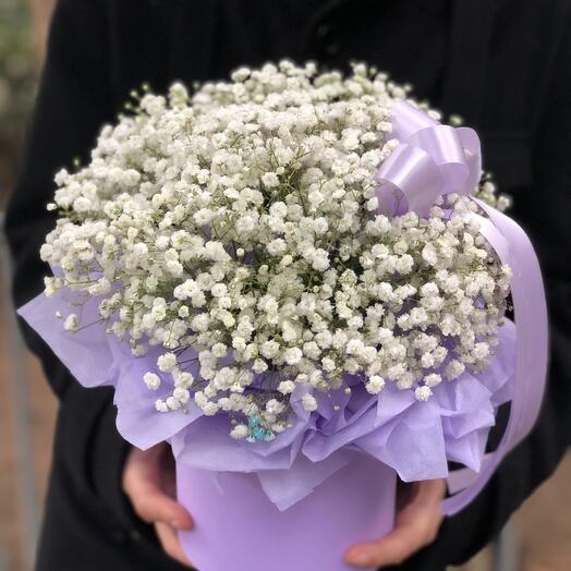 Цветы в коробке