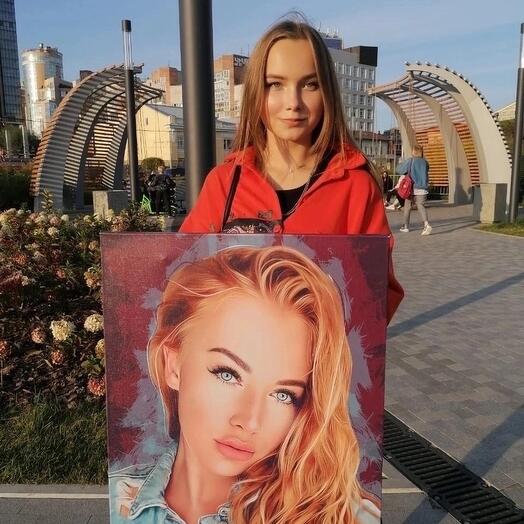 Портрет 60/80 по фотографии
