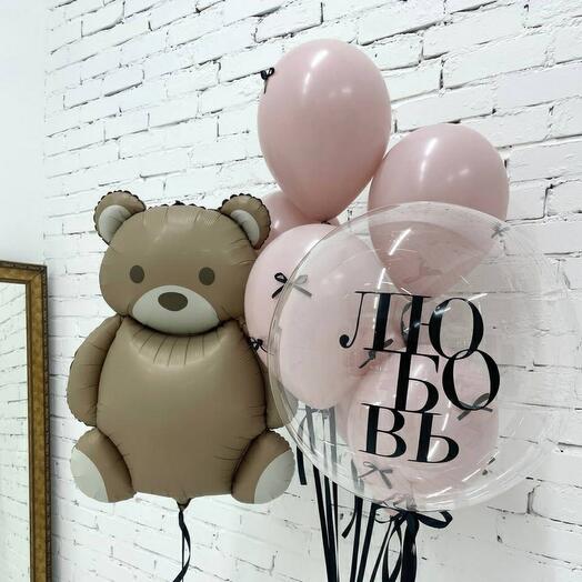 Мишка и 7 шаров