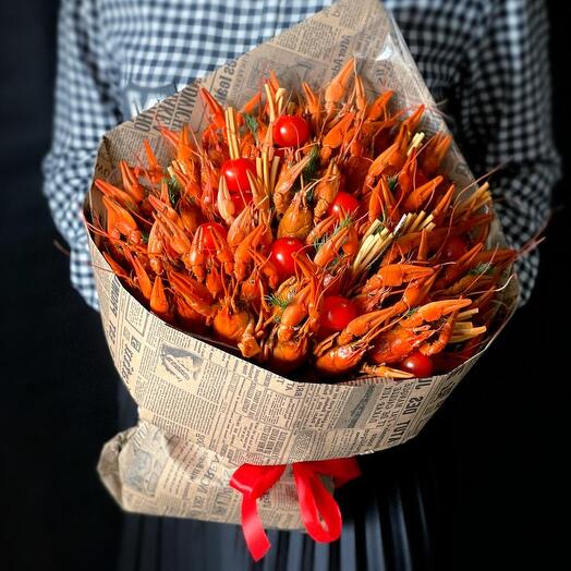 Мужской Букет из раков