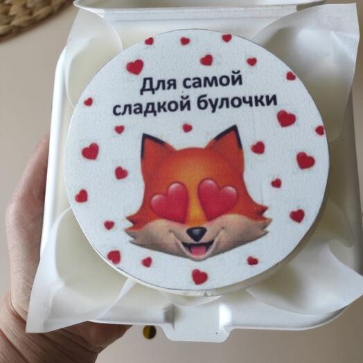 Бенто -торт «Для самой сладкой булочки»