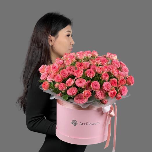 Цветы Букет Art Flowers Очарование роз