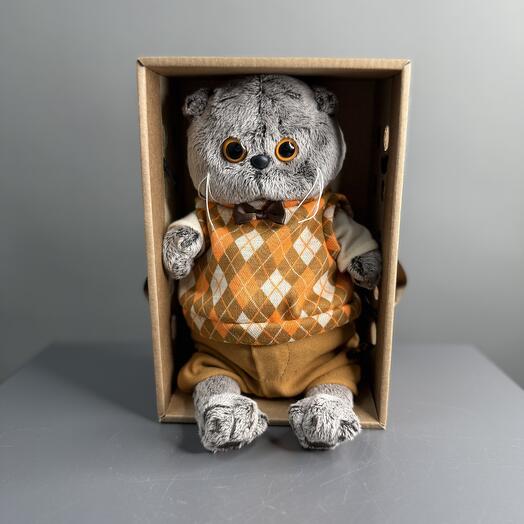 Игрушка мягконабивная «Кот Басик»