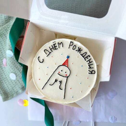 Bento cake "Happy Birthday"