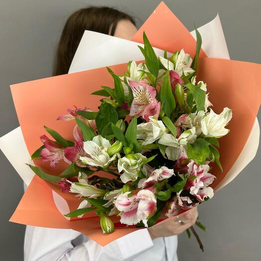 Bouquet of alstroemeria