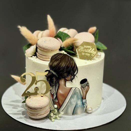 Торт вишня шоколад «happy Birthday to you» 2кг