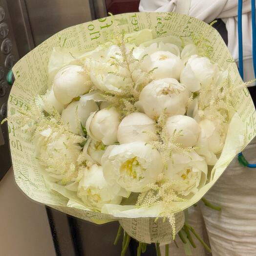 Jane Austen (25 peonias bouquet)
