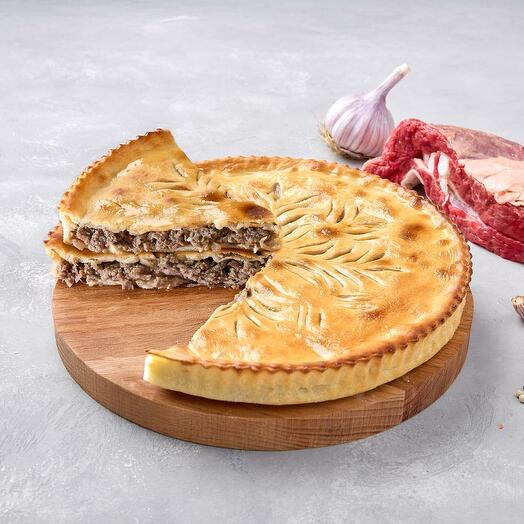 Пирог с мясом осетинский