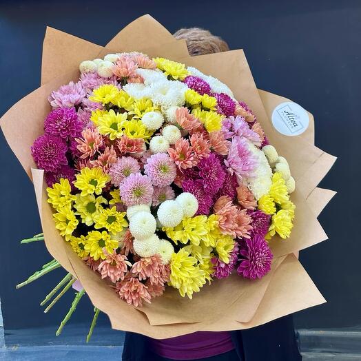 Chrysanthemum colorful bouquet