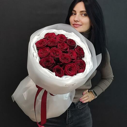 Акция🌹15 роз🌹 пышный букет