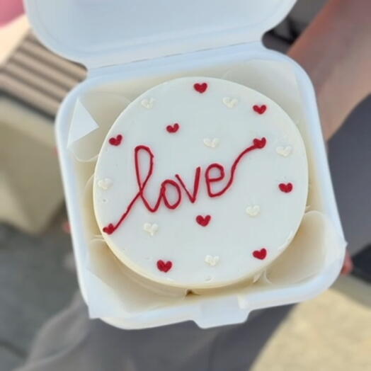 Бенто надписью Love ️