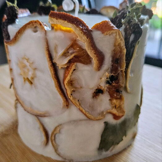 Vela botânica - Coquetel de laranja