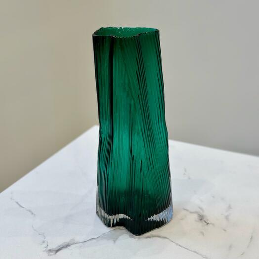 Ваза Stone green