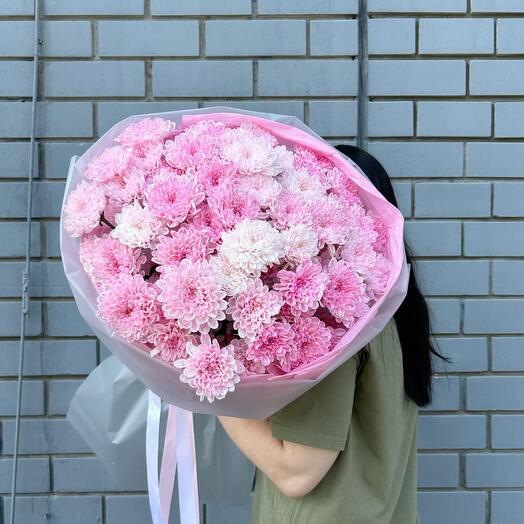 Букетик хризантем розовых 💕💕💕