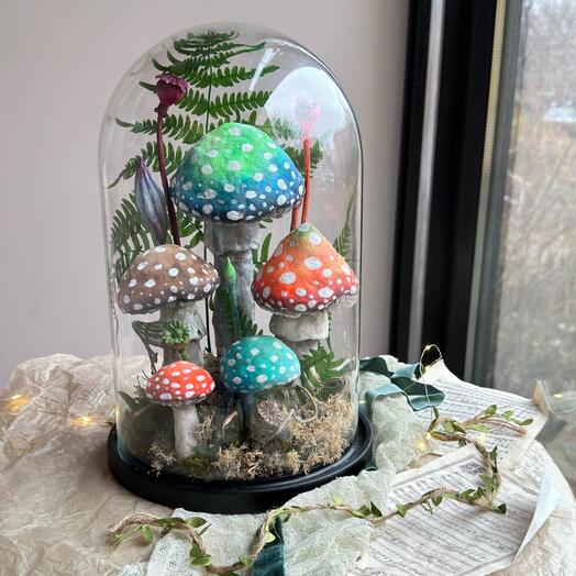 Капсула с волшебными мухоморами