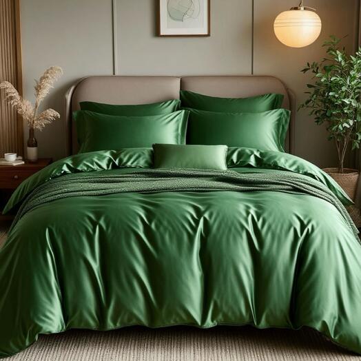 Комплект семейный с натяжной простыней