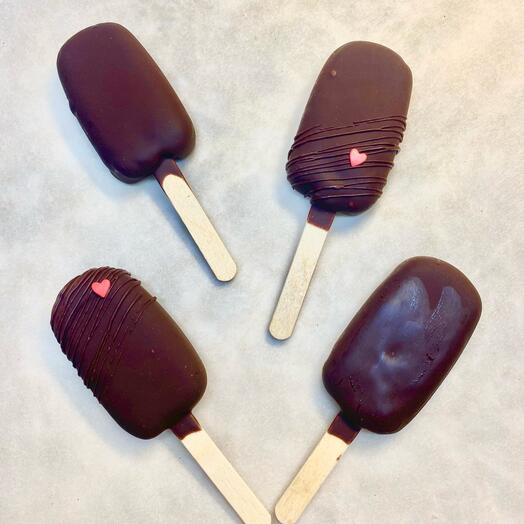 Пирожное - эскимо «картошка»