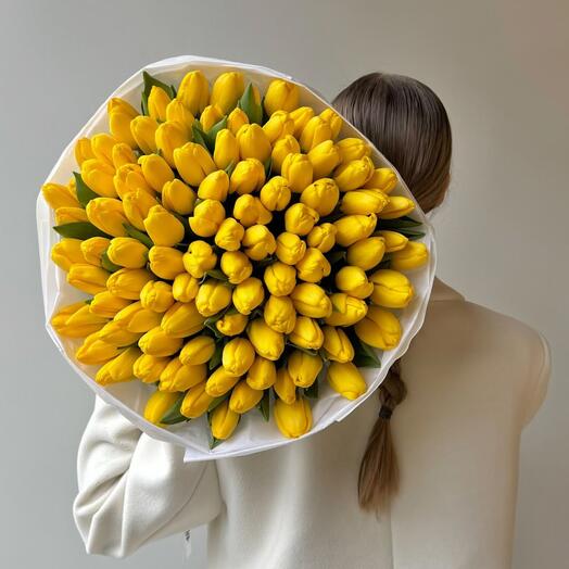 101 Желтый тюльпан 💛