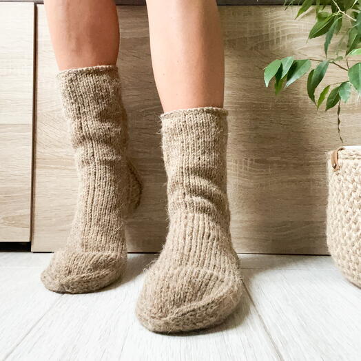 Носки вязаные «Кедровые» 38-40 размер