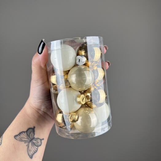 Набор ёлочных Шариков из 16 шт