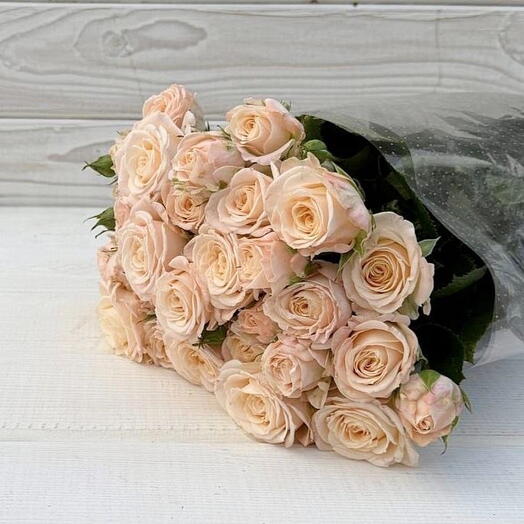 Пачка (10 шт.) Роза кустовая Таня 50 см