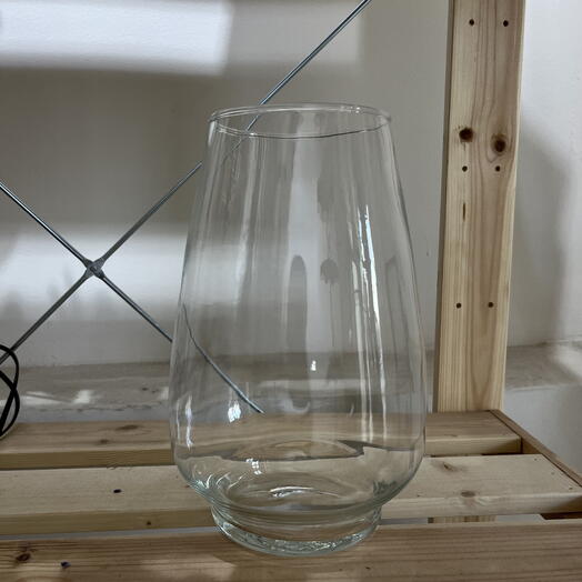 Ваза стеклянная "Бокал"