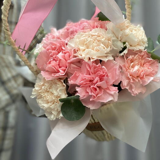 Композиция из диантусов💗