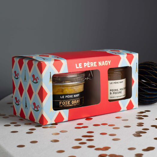 Французский подарочный набор с фуа-гра C est Chic