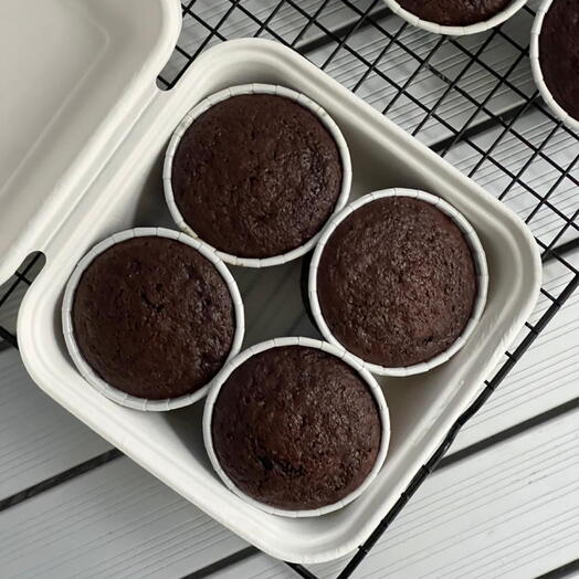 Шоколадные маффины в наборе 4 шт