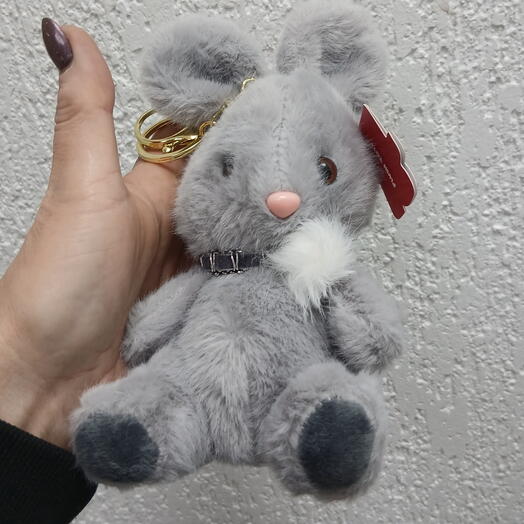 Брелок зайка серенький