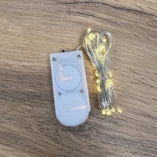 Гирлянда роса 3 метра теплый свет