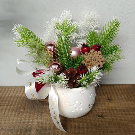 Новогодняя мини-композиция