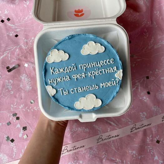 Бенто торт Крестной