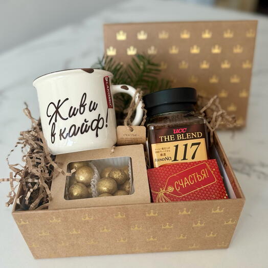 Подарок «живи в кайф!» женщине, мужчине в день рождения