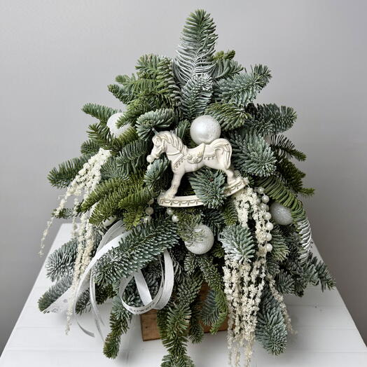 Елочка «Лошадка белая»