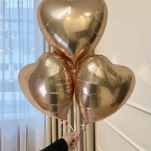 Шары Сердце фольгированные💛