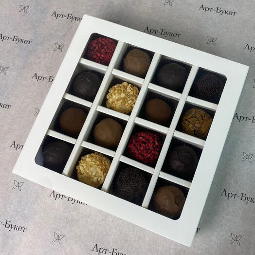 Набор конфет ручной работы «трюфель» 16 шт