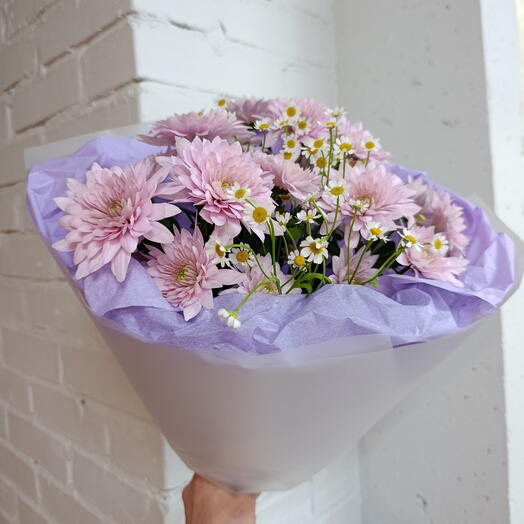 Букет со стойкими цветами