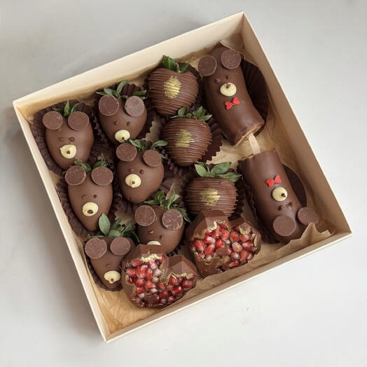 Клубника в шоколаде «Шоколадные мишки»