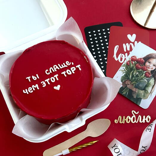 Бенто торт для девушки, для парня