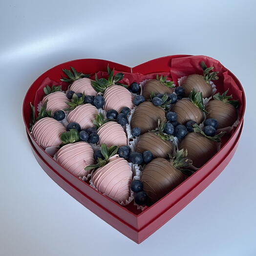 Клубника в шоколаде микс 🍓