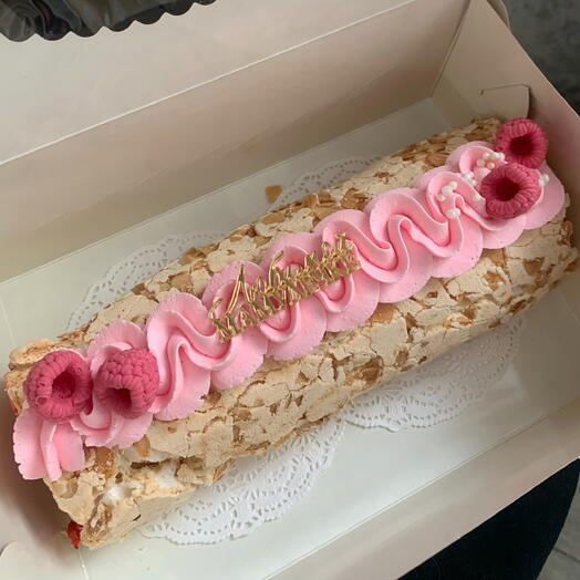 Меренговый рулет