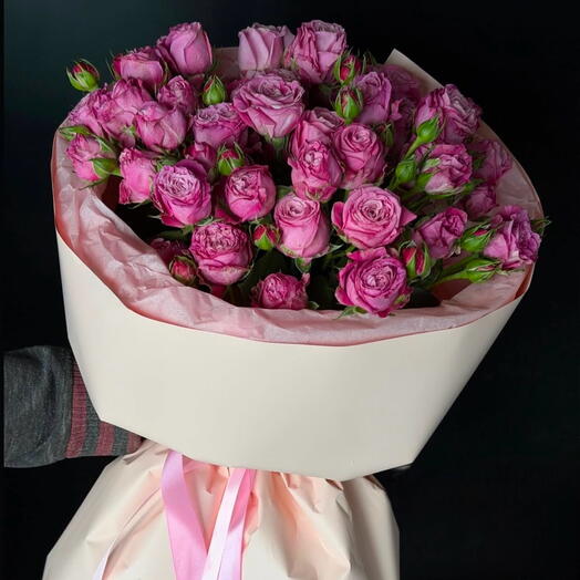Кустовые розы 15